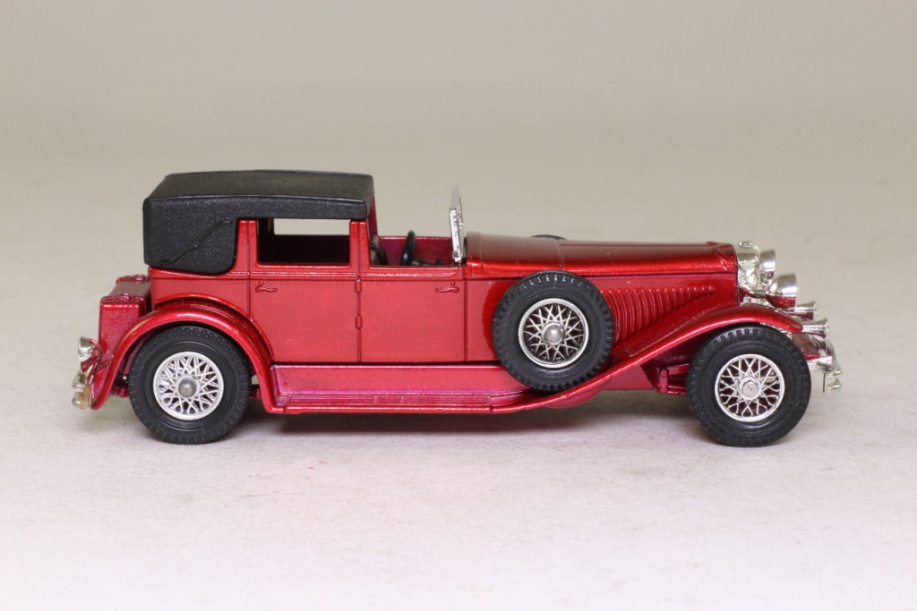 Models of Yesteryear Y-4/4; 1930 Duesenberg Model J Town Car